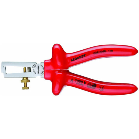 Gedore VDE 8098-160 VDE-Abisolierzange mit Tauchis Angebot