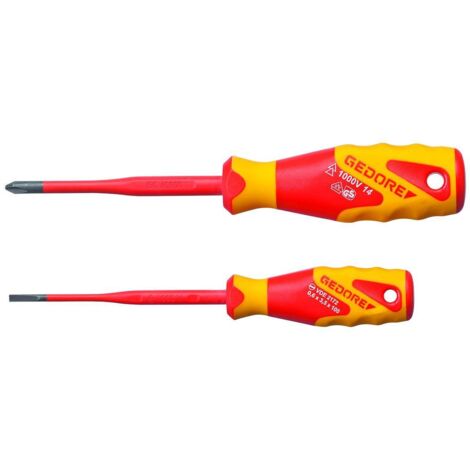 Gedore VDE-Schraubendreher-Satz SLIM DRIVE, 2-tlg.