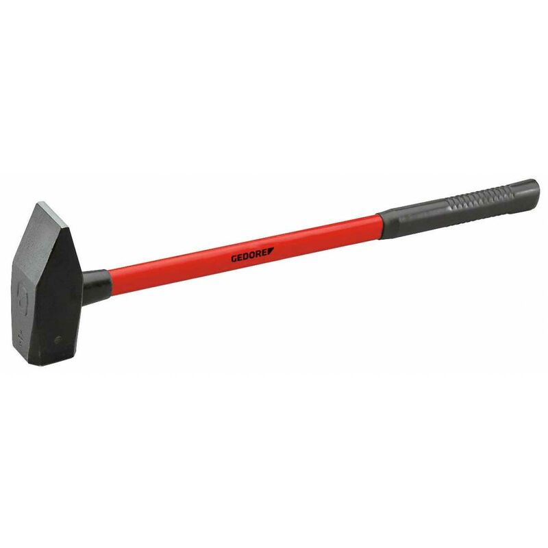 Vorschlaghammer mit Fiberglasstiel, 4 kg, 700 mm - Gedore