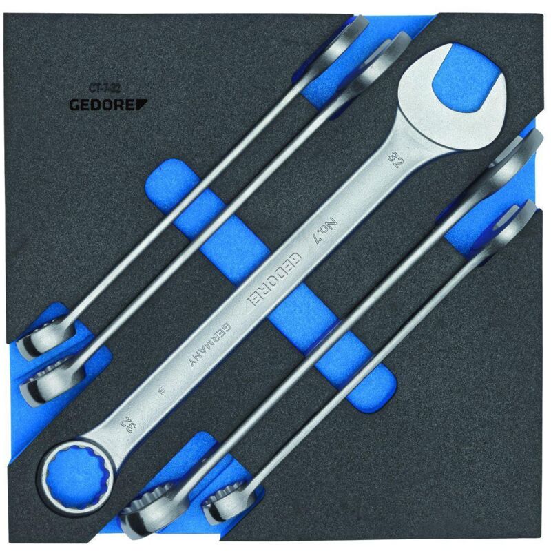 Image of 1500 CT2-7-32 Ring-Maulschlüssel-Satz in Check-Tool-Modul