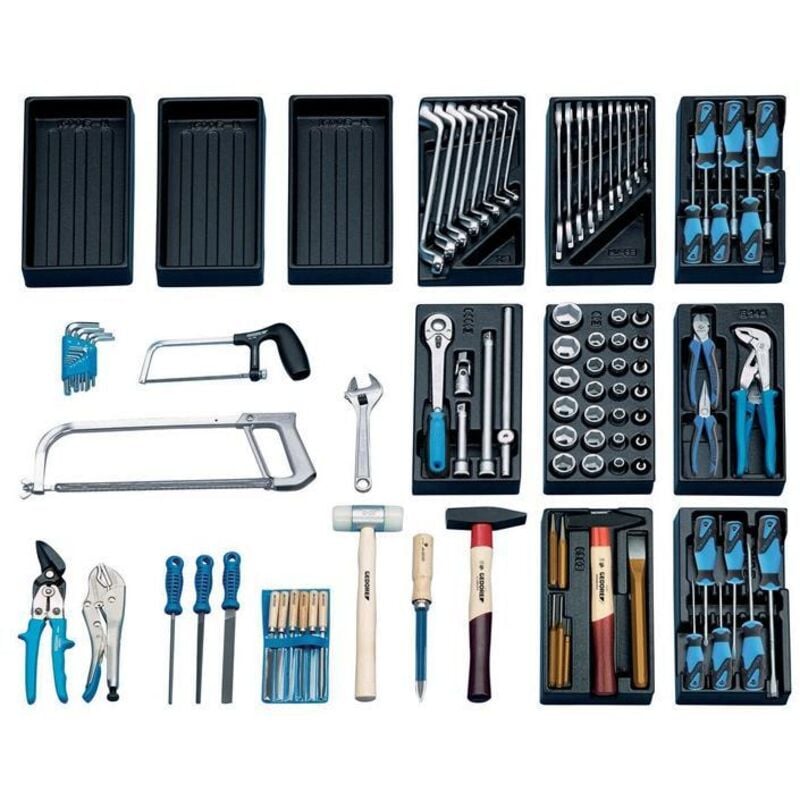 Image of Universal Werkzeugsortiment 100-tlg. - Gedore