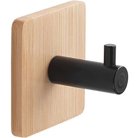GEDY 12264100100 JUNCOS Percha Natural-Negro Mate - ref: 12264100100