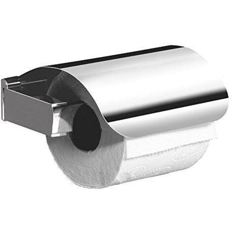 GEDY 55251300200 Kent Portarrollos con tapa Cromo - ref: 55251300200