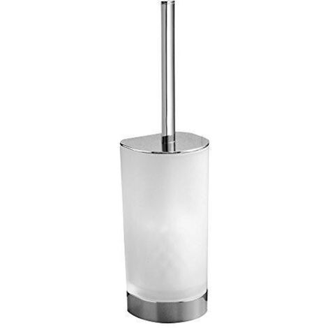 GEDY 55331300200 Kent Escobillero Suelo Cromo/Cristal satinado - ref: 55331300200