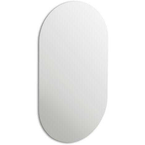 GEDY ANTHONY specchio filo lucido 50X90 cm sagomato reversibile con led codice prod: 000034000000000