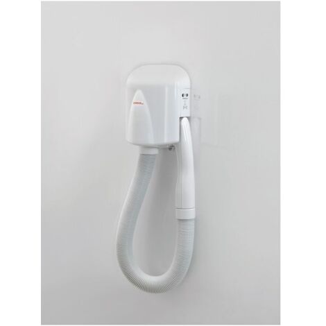 Gedy Asciugacapelli Bianco Resina 50,6x14,6x9,5 Cm
