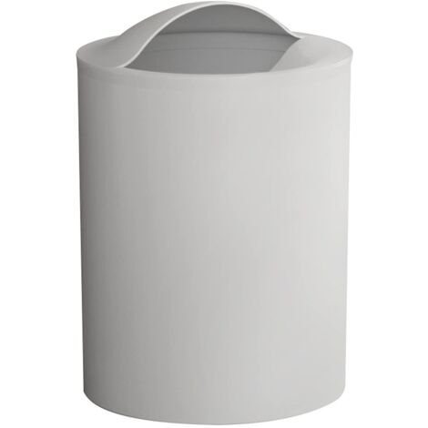 GEDY G-Eye Gettacarta Bianco, Misure e Peso Cestino Bagno: 26,5X19X19 CM & 0,25 kg, Realizzato in Resine Termoplastiche, Pattumiera Bagno Design R&S Gedy 100% Made in Italy, 2 Anni di Garanzia