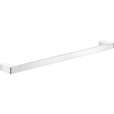 Gedy G-Kuala Lumpur Porta Asciugamani CM.60, Colore Cromo, Componenti Realizzati in Cromall, Ottone e Vetro, Garanzia 2 Anni, Misure 2,5 x 60 x 6,6 CM e Peso 0,671 kg, Design R&S