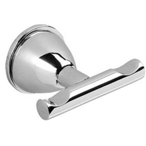 GEDY GE261300100 Percha Doble Genziana Cromo - ref: GE261300100