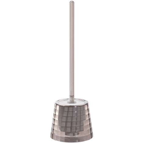 Gedy glady porta scopino WC, resina termoplastica, Moka, 13,2 X 13,2 X 40,5