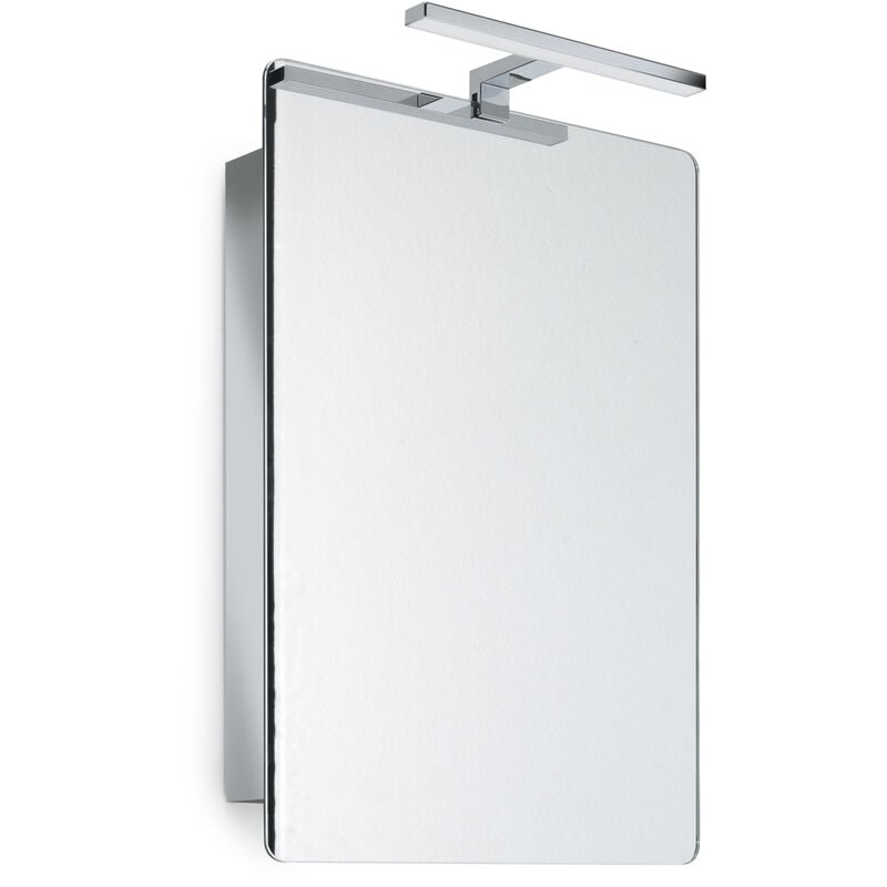 Gedy - Kora specchio contenitore 1 anta 46X66 lucido con lampada led codice prod: 0000KO071300001