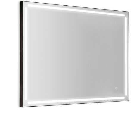 Specchio personalizzato su misura con cornice scavata 100x80