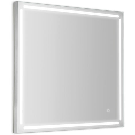 GEDY Paul specchio reversibile 80X80 con led codice prod: 000030013800000