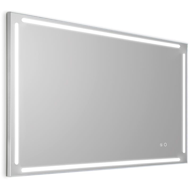 Paul specchio reversibile antiappannamento 120X80 con led codice prod: 000032033800000 - Gedy