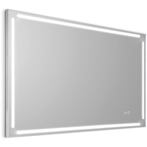 GEDY Paul specchio reversibile antiappannamento 120X80 con led codice prod: 000032033800000