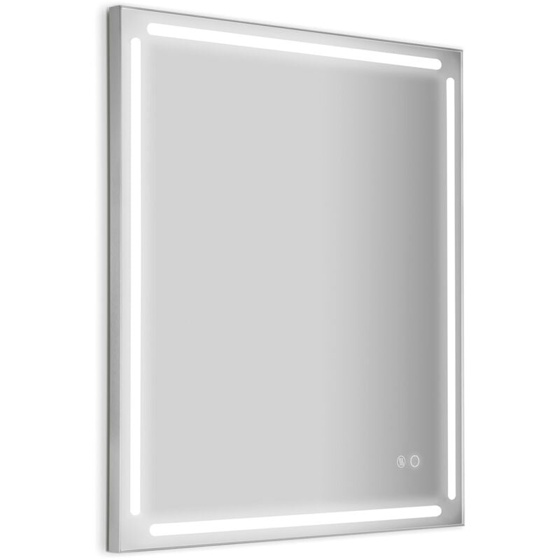 Gedy - Paul specchio reversibile antiappannamento 60X80 con led codice prod: 000032003800000