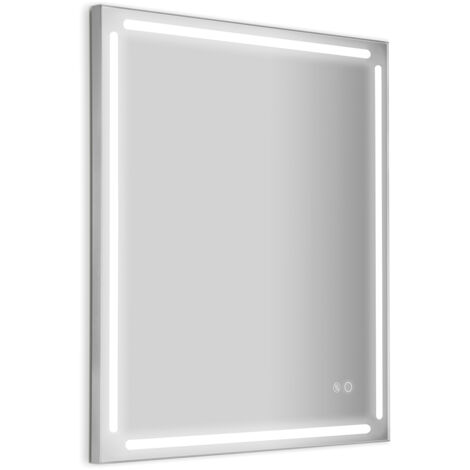 GEDY Paul specchio reversibile antiappannamento 60X80 con led codice prod: 000032003800000