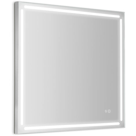 GEDY Paul specchio reversibile antiappannamento 80X80 con led codice prod: 000032013800000