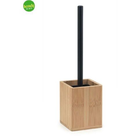 Gedy Porta Scopino Wc Bonnie Natural e Nero