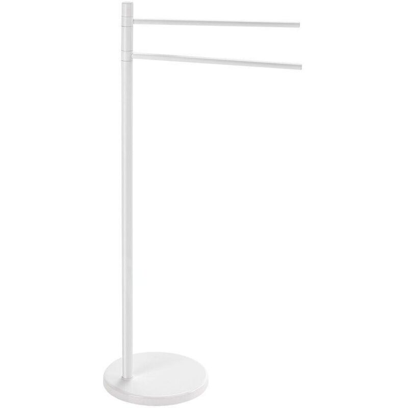Gedy - Aqualine White Line - Support avec porte-serviettes, blanc MM31