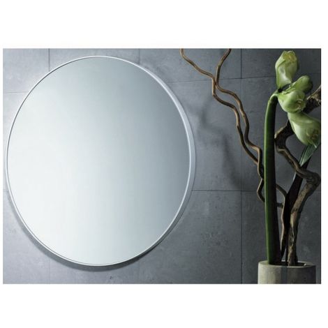 AGLAIA SPECCHIO PLASTICA BIANCO TONDO CM.60