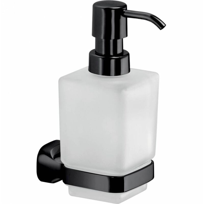 Gedy st80 stelvio distributeur de savon noir mat
