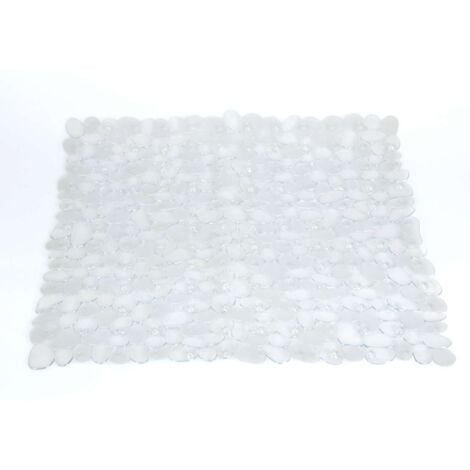 GEDY Tappeto Antiscivolo Doccia 54X54 Cm River Trasparente