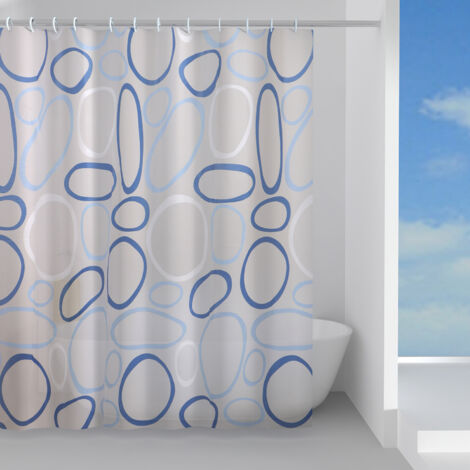 GEDY Tenda Doccia In Peva 180X200 Cm Ciotoli