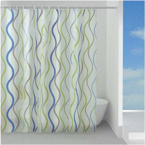 Gedy Tenda Doccia Pvc Vinile Peva G-Liane Pvc 200x180x0,1 Cm