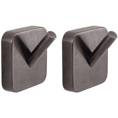 GEDY TO278100100 TONGA Percha Gun Metal - ref: TO278100100