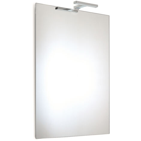 GEDY William specchio filo lucido 80X60 con lampada led codice prod: 000025560000001