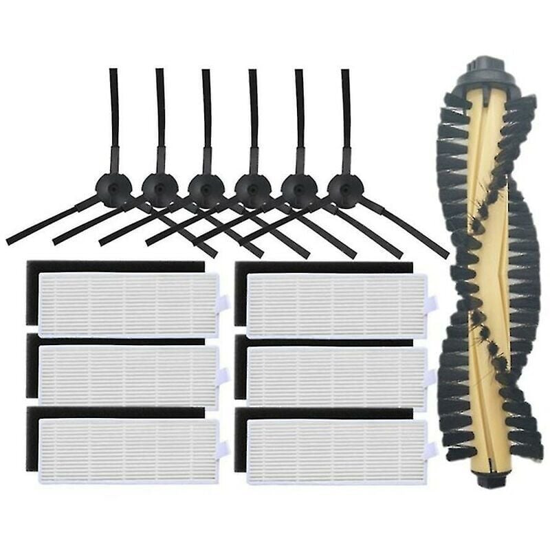 Image of Geeignet für ILIFE A4 kehrmaschine zubehör wichtigsten pinsel Haipa filter seite pinsel lappen