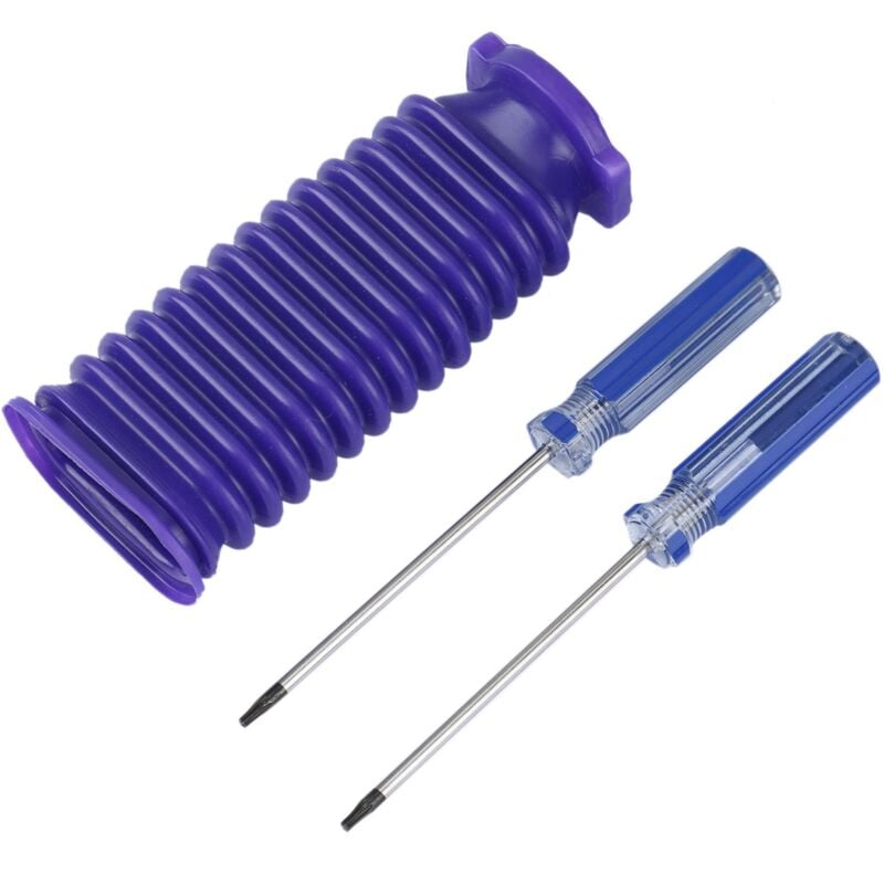 Image of Geeignet für V6 V7 V8 V10 V11 Staubsauger Ersatz Zubehör Weichen Samt Roller Saug Blau Schlauch