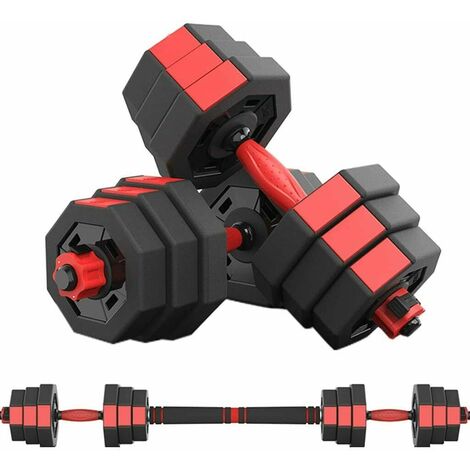 Adjustable Weight Gym Training Weights w/ Bars