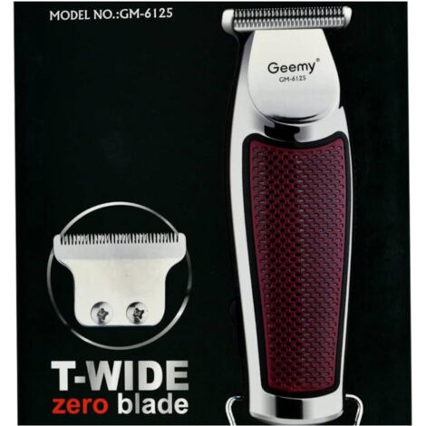 Geemy Gm-6125 Recortadora Eléctrica Profesional Regulable Con Cable -