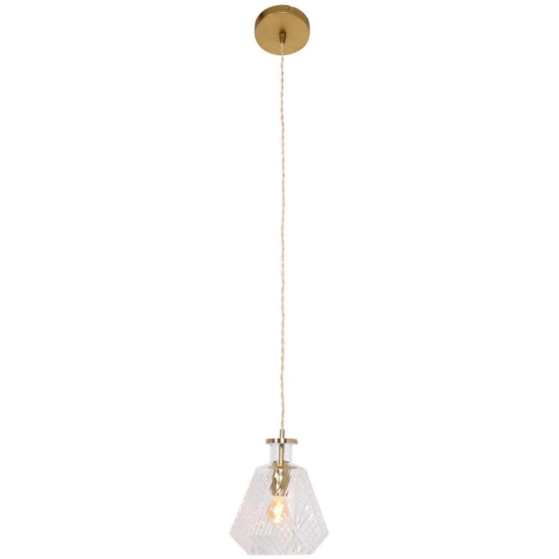 Mexlite - suspension - Grazio Glass - laiton - verre métal - Ø Mexlite - suspension - Grazio Glass - laiton - verre métal - Ø