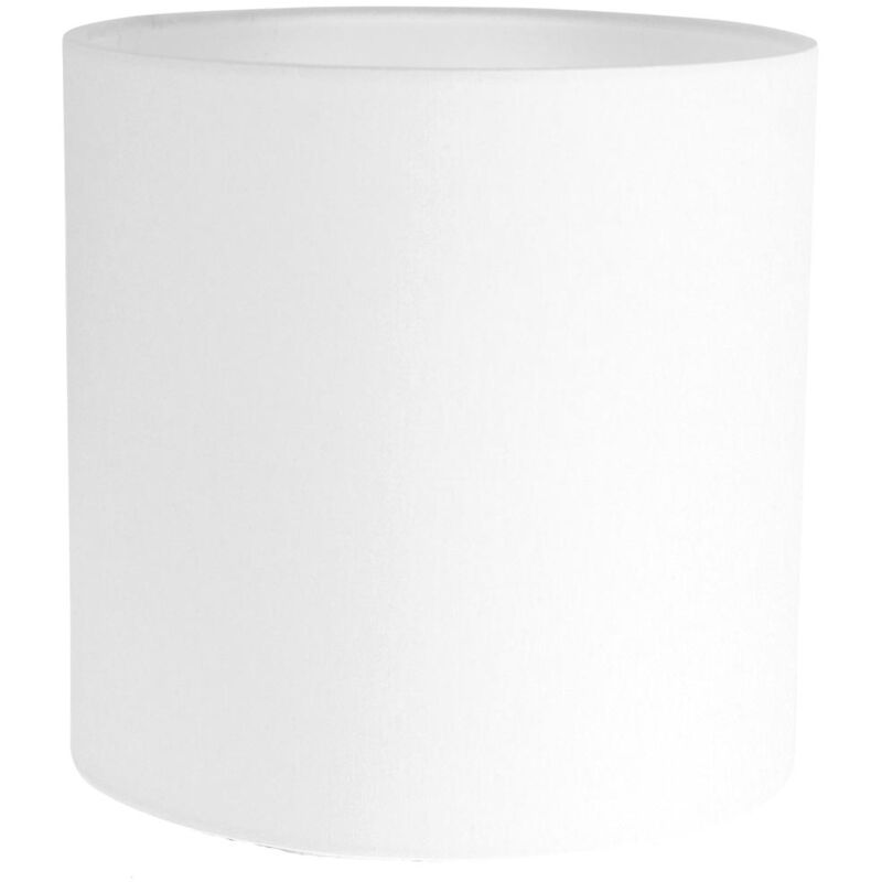 Abat-jour - Shade - blanc - lin - ø 20cm - E27 - - Mexlite