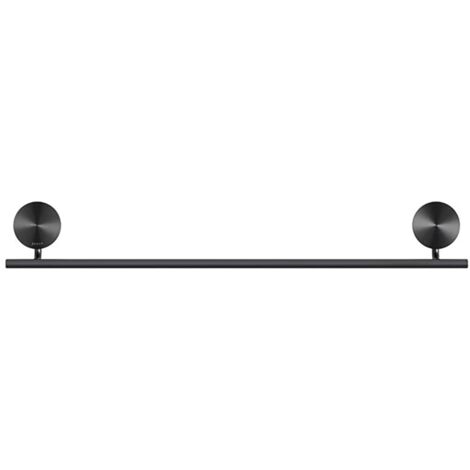 Geesa Handtuchhaken Wand Opal 450mm zum Bohren, schwarz gebürstet