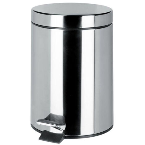 Geesa Hotel Poubelle à pédale indépendante 5 litres Chrome