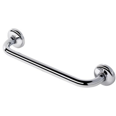 Geesa Luna Poignée bain 30cm épaisseur tuyau 2cm chrome