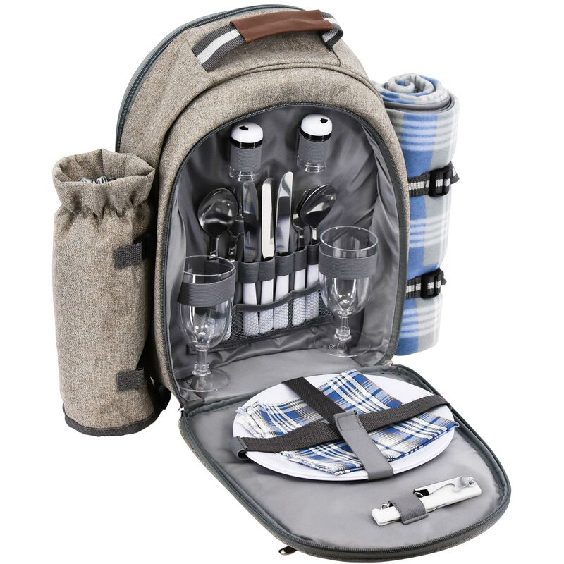 Cooler Backpack/Rucksack with Accessories Picnic Outdoor Cooling Bag - Geezy