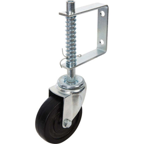 gefederte Laufrolle für Schiebetor 100 mm 57 kg Tragkraft