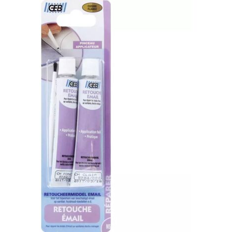 Geflammte Emaille-Retusche GEB