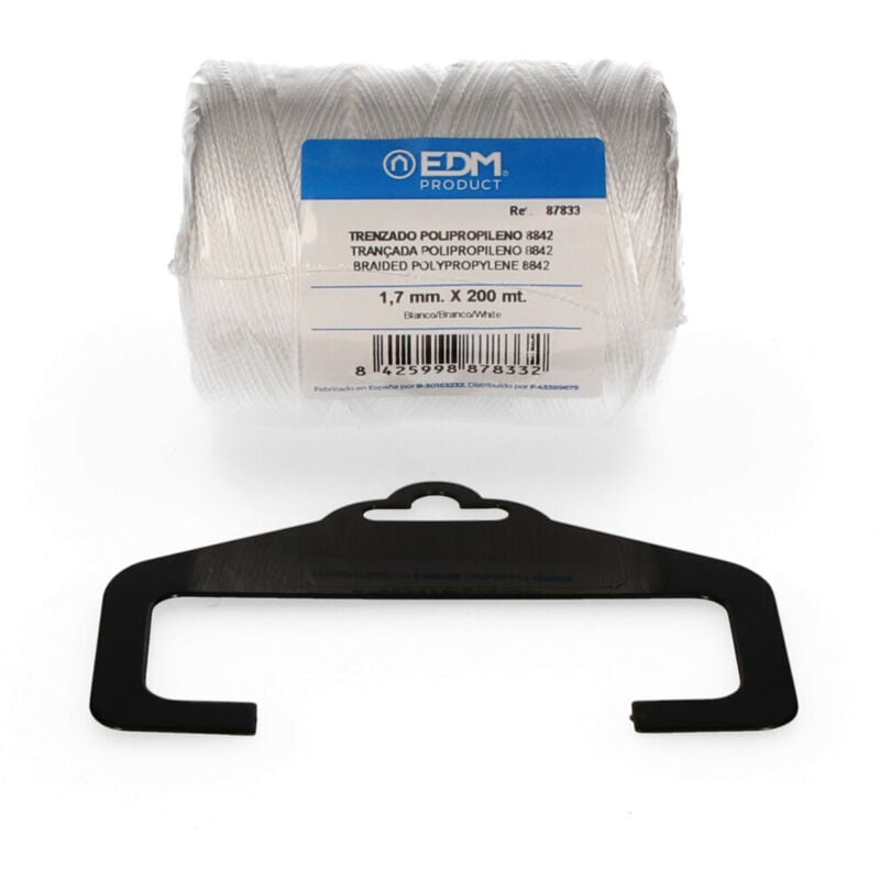 Geflochtene Polypropylenspule EDM 8842 200 m Weiß