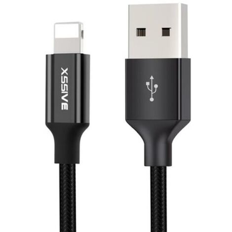 Geflochtenes USB-Ladekabel Kompatibel mit iOS Geräte 2.4A, 1.2m