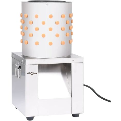 Geflügelrupfmaschine Edelstahl 119 Finger 150 W