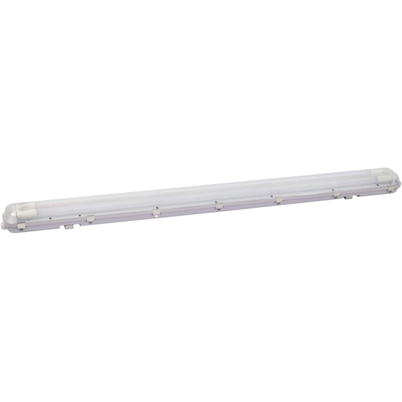 Gefom Regleta LED estanca gris 120 cm 36W 4000K