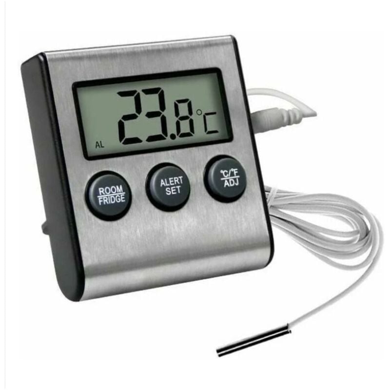 Image of KZQ - Gefrierschrank-Thermometer, Echtzeit-Alarm zur Überwachung der Kühlschranktemperatur