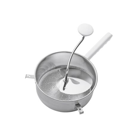 Gefu Durchlaufsieb 2mm Edelstahl Silber