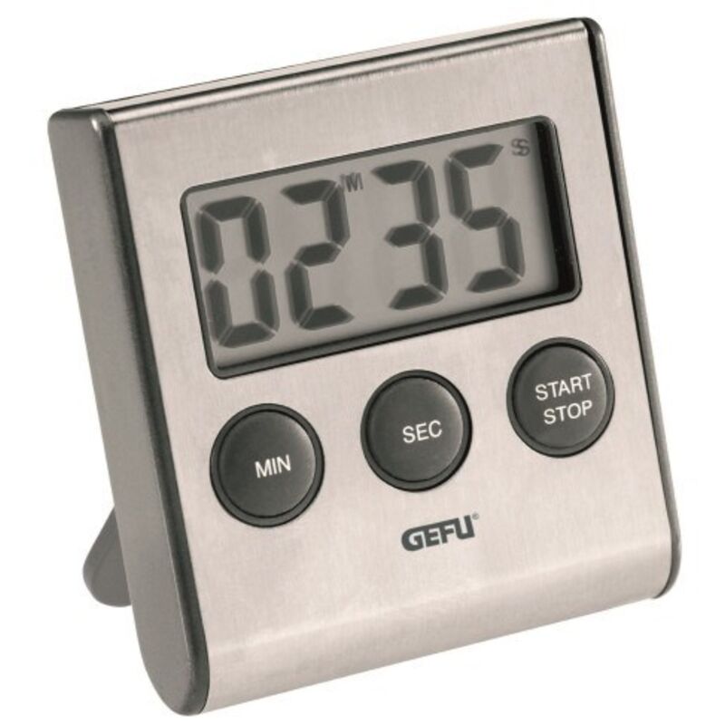 Minuteur numérique - Gefu - Argent - Inox